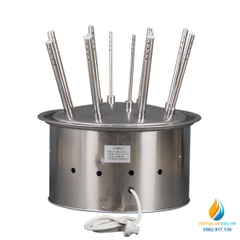 Máy sấy khô dụng cụ thí nghiệm, nhiệt độ mã 120 độ C, 30 que cắm sấy