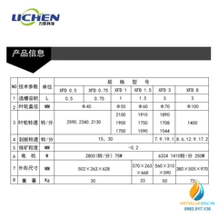 Máy bể nổi tăng áp đơn model XFD-0.5L, máy bể nổi phòng thí nghiệm, dung tích 500ml