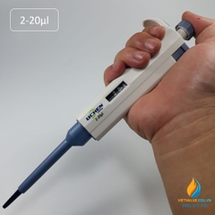 Micropipette 2-20μl đơn kênh Lichen, micropipet hút phòng thí nghiệm