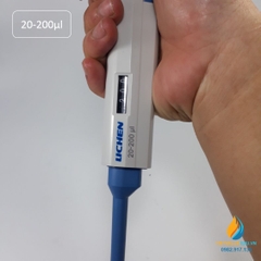 Micropipette 20-200μl đơn kênh Lichen, micropipet hút phòng thí nghiệm