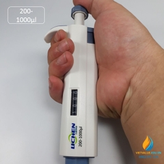 Micropipette 200-1000μl đơn kênh Lichen, micropipet hút phòng thí nghiệm