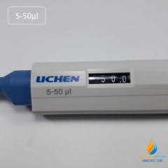 Micropipette 5-50μl đơn kênh Lichen, micropipet hút phòng thí nghiệm