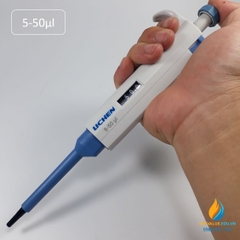 Micropipette 5-50μl đơn kênh Lichen, micropipet hút phòng thí nghiệm