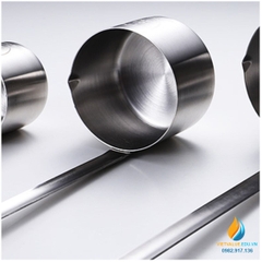 Muỗng đong dung dịch lỏng 250ml, chất liệu Inox 304 không gỉ, cán dài, có mỏ rót