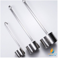 Muỗng đong dung dịch lỏng 250ml, chất liệu Inox 304 không gỉ, cán dài, có mỏ rót