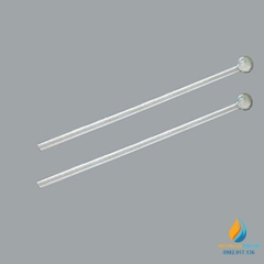 Muỗng thủy tinh lấy hóa chất phòng thí nghiệm, dài 15cm