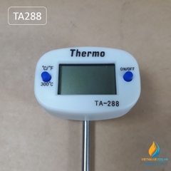 Nhiệt kế điện tử que TA288 khoảng đo từ - 50 đến 300 độ C chiều dài que 15cm, độ chính xác cao