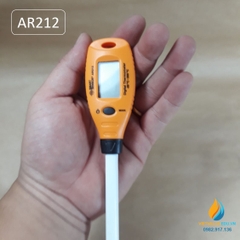 Nhiệt kế que điện tử AR212 phạm vi đo từ - 50 đến 300 độ C, hiển thị LCD độ chính xác cao