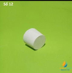 Nút cao su số 12 nắp bình,đáy lớn 62mm, đáy bé 54cm, cao 47cm