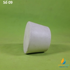 Nút cao su số 9 nắp bình,đáy lớn 47mm, đáy bé 39mm, cao 29mm