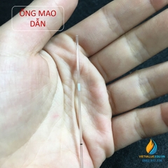 Ống mao dẫn, ống mao dẫn thí nghiệm