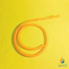 Ống dẫn silicon vàng đục chịu hóa chất kích thước 6mmx9mm dài 3 mét