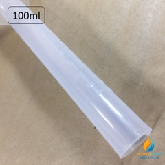 Ống đong nhựa có chân đế, chia vạch, dung tích 100ml