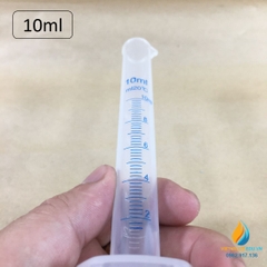 Ống đong nhựa có chân đế, chia vạch, dung tích 10ml