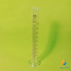 Ống đong thủy tinh có chân đế, chia vạch, 100ml
