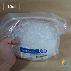 Đầu côn trắng, dung tích 10ul, đóng gói túi 1000 cái, hãng Biologix Mỹ, tiệt trùng hoàn toàn
