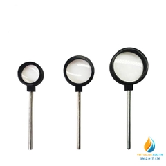 Ống hội tụ, thanh cắm, đường kính 4 cm, tiêu cự 10cm