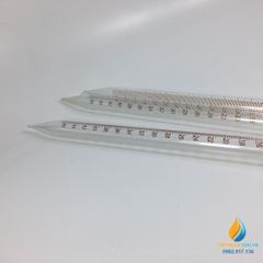 Pipet bầu thủy tinh 2ml, pipet bầu hút định lượng hút chính xác