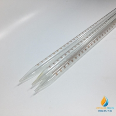 Pipet bầu thủy tinh 2ml, pipet bầu hút định lượng hút chính xác