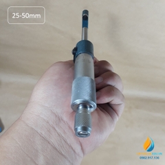 Thước kẹp panme phạm vi đo 25-50mm, giá trị đọc 0.01mm, thép không gỉ chất lượng cao