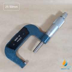 Thước kẹp panme phạm vi đo 25-50mm, giá trị đọc 0.01mm, thép không gỉ chất lượng cao