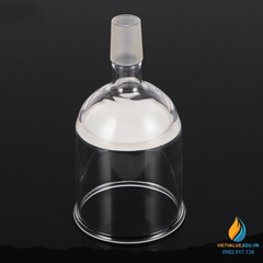 Phễu lọc cổ xốp G2 30ml, dung tích cổ phễu lọc 30ml, phễu lọc lõi cát thủy tinh