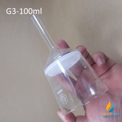 Phễu lọc cổ xốp G3, dung tích cổ phễu lọc 100ml