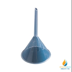Phễu rót hóa chất, đường kính 90mm, nhựa PP trong suốt