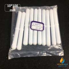 Cá từ có cạnh dài 10cm, con khuấy từ kích thước 10*100mm, cá từ thí nghiêm