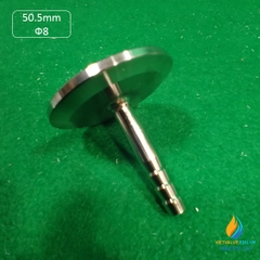 Khớp nối ống đường kính đế 50.5mm Ф8 vòi, chất liệu  Inox 304