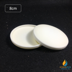 Nắp cho cốc nhôm Oxit, đường kính 8cm, chịu nhiệt 1800 độ C