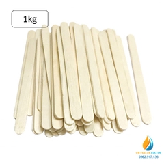 Que kem dẹp nhỏ, thanh gỗ nẹp, đóng túi 1 kg, dụng cụ thực hành khoa học sáng tạo