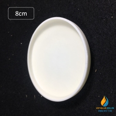 Nắp cho cốc nhôm Oxit, đường kính 8cm, chịu nhiệt 1800 độ C