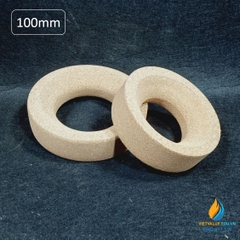 Đế gỗ cho bình cầu, đế gỗ để bình cầu đường kính 100mm, giá gỗ cho bình cầu