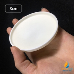 Nắp cho cốc nhôm Oxit, đường kính 8cm, chịu nhiệt 1800 độ C
