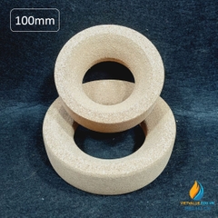 Đế gỗ cho bình cầu, đế gỗ để bình cầu đường kính 100mm, giá gỗ cho bình cầu