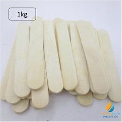 Que kem dẹp nhỏ, thanh gỗ nẹp, đóng túi 1 kg, dụng cụ thực hành khoa học sáng tạo