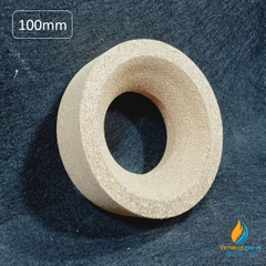 Đế gỗ cho bình cầu, đế gỗ để bình cầu đường kính 100mm, giá gỗ cho bình cầu