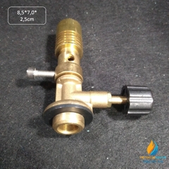 Đèn bunsen kèm bình gas, đèn đốt khí gas cho phòng thí nghiệm, có bình đi kèm