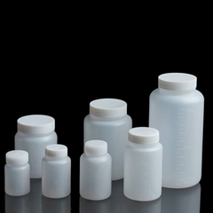 Chai nhựa lưu mẫu, nhựa PP, miệng rộng, vạch chia, dung tích 2500ml