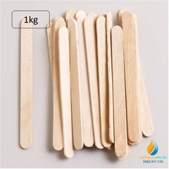 Que kem dẹp nhỏ, thanh gỗ nẹp, đóng túi 1 kg, dụng cụ thực hành khoa học sáng tạo