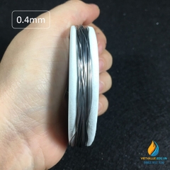 Dây nikel crom, đường kính 0.5mm cuộn dài 10m, cuộn dây Niken Crom thí nghiệm điện