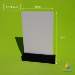 Màn hứng ảnh thí nghiệm quang học, kích thước 10x15cm