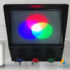 Đèn trộn 3 màu cơ bản, thí nghiệm tổng hợp màu sắc ánh sáng