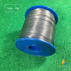 Cuộn dây chì, sợi 1mm, trọng lượng 1 kg, cuộn dây chì thí nghiệm