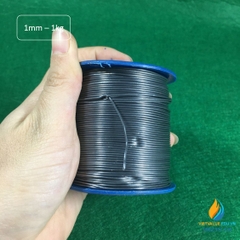 Cuộn dây chì, sợi 1mm, trọng lượng 1 kg, cuộn dây chì thí nghiệm