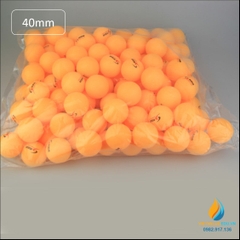 Bóng bàn đường kính 40mm, nhựa, độ cứng cao, dụng cụ thực hành stem