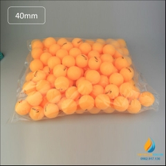 Bóng bàn đường kính 40mm, nhựa, độ cứng cao, dụng cụ thực hành stem