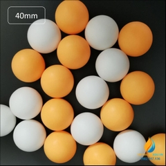 Bóng bàn đường kính 40mm, nhựa, độ cứng cao, dụng cụ thực hành stem