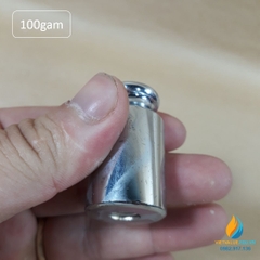 Quả nặng định lượng 100gam, quả cân 100gam độ chính xác cao